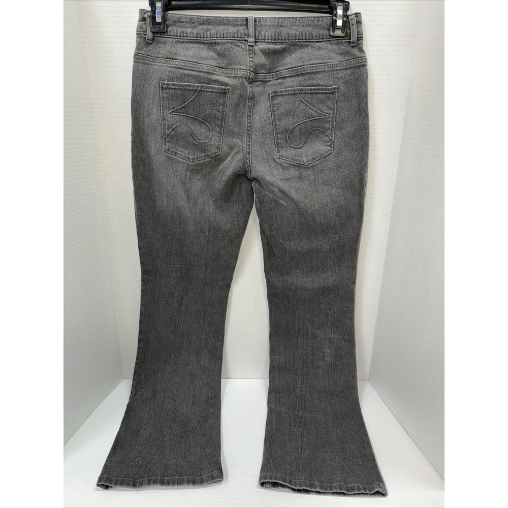 Simply Vera Wang Pants Women's Size 8 Gray Bootcut Jeans - Picture 2 of 5